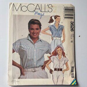 McCall's Top Uncut Pattern 3526 (16)